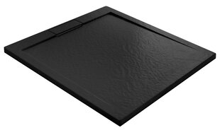 REA поддон для душа Grand, 80x100 см, Black цена и информация | Стойки для душа | kaup24.ee