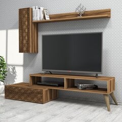 Комплект мебели для гостиной Kalune Design 845(XL), коричневый цена и информация | Секция КАЛАБРИНИ I, белая | kaup24.ee