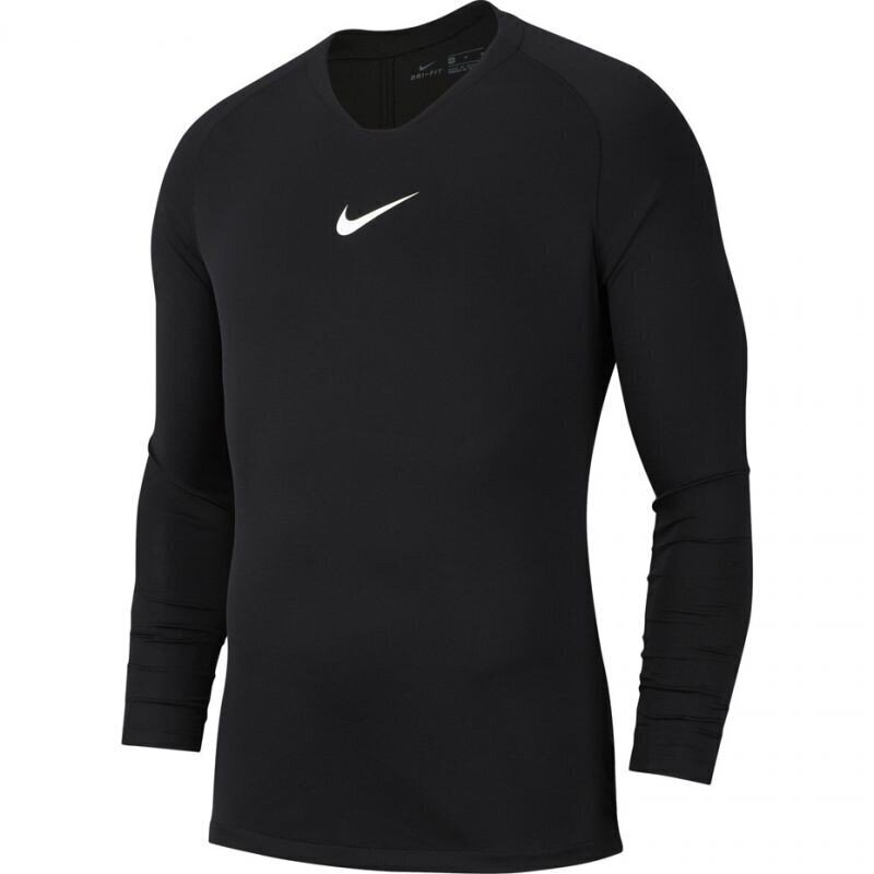 Meeste T-särk Nike Dry Park First Layer JSY LS M AV2609 010, must цена и информация | Meeste spordiriided | kaup24.ee