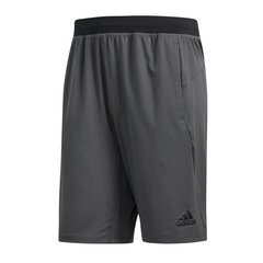 Spordipüksid meestele Adidas 4Krft Sport Ultimate 9, hallid цена и информация | Мужская спортивная одежда | kaup24.ee