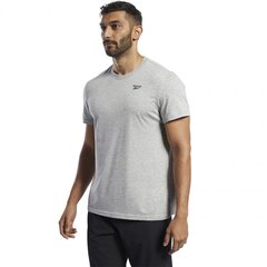 Мужская футболка Reebok Training Essentials SL Classic Tee M FP9183, серая цена и информация | Мужская спортивная одежда | kaup24.ee