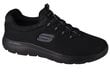 Meeste tossud Skechers Summits 52811-BBK, must hind ja info | Spordi- ja vabaajajalatsid meestele | kaup24.ee