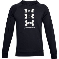 Свитер мужской Under Armour Rivial M 1357094 001, черный цена и информация | Мужские толстовки | kaup24.ee