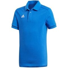 Spordisärk poistele Adidas Tiro 17 Cotton Polo Junior BQ2693 цена и информация | Рубашки для мальчиков | kaup24.ee