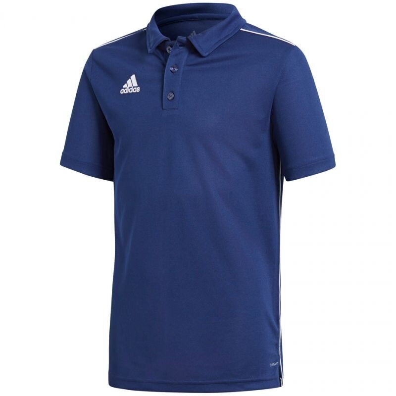 Poiste spordisärk Adidas Core 18 Polo Jr CV3680 цена и информация | Poiste särgid | kaup24.ee