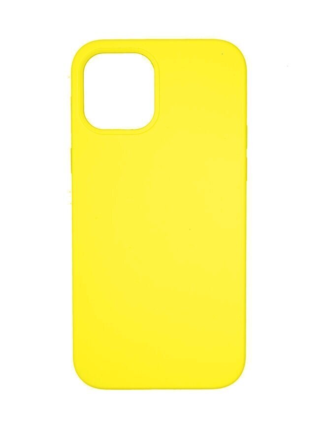 Silikoonist ümbris Apple iPhone 12/ 12 Pro SoundBerry, kollane - Pineaapple hind ja info | Telefoni kaaned, ümbrised | kaup24.ee
