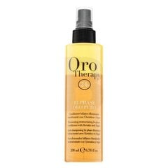 Двухфазный кондиционер-спрей Oro Puro Illuminating с кератином и арганом Oro Therapy 200 мл цена и информация | Бальзамы, кондиционеры | kaup24.ee