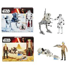 Набор фигурок и транспортных средств Star Wars, B3917EU4, 1 шт., 3 г + цена и информация | Развивающий мелкую моторику - кинетический песок KeyCraft NV215 (80 г) детям от 3+ лет, бежевый | kaup24.ee