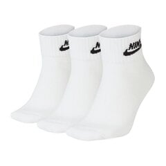 Spordisokid Nike Nsw Essentials 3Pak SK0110-101, 60278 hind ja info | Naiste sokid | kaup24.ee