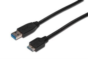 Assmann AK-300116-018-S, USB-A/Micro USB-B, 1.8 m цена и информация | Кабели и провода | kaup24.ee