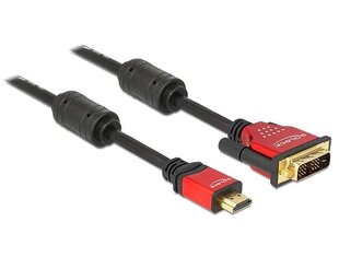 Delock 84343, HDMI/DVI-D, 3 м цена и информация | Кабели и провода | kaup24.ee