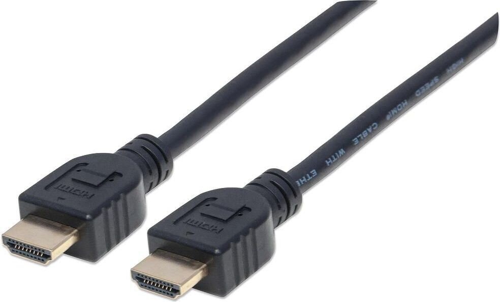 Toetab HDMI Etherneti kanalit Manhattan HDMI/HDMI V2.0 M/M 3D4K CL3 5M цена и информация | Kaablid ja juhtmed | kaup24.ee