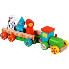 Деревянный поезд Fisher-Price цена и информация | Игрушки для малышей | kaup24.ee