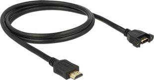 Delock 85102, HDMI, 1 m цена и информация | Кабели и провода | kaup24.ee