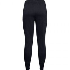 Спортивные штаны женские Under Armor Rival Fleece W 1356416 001, черные цена и информация | Спортивная одежда для женщин | kaup24.ee