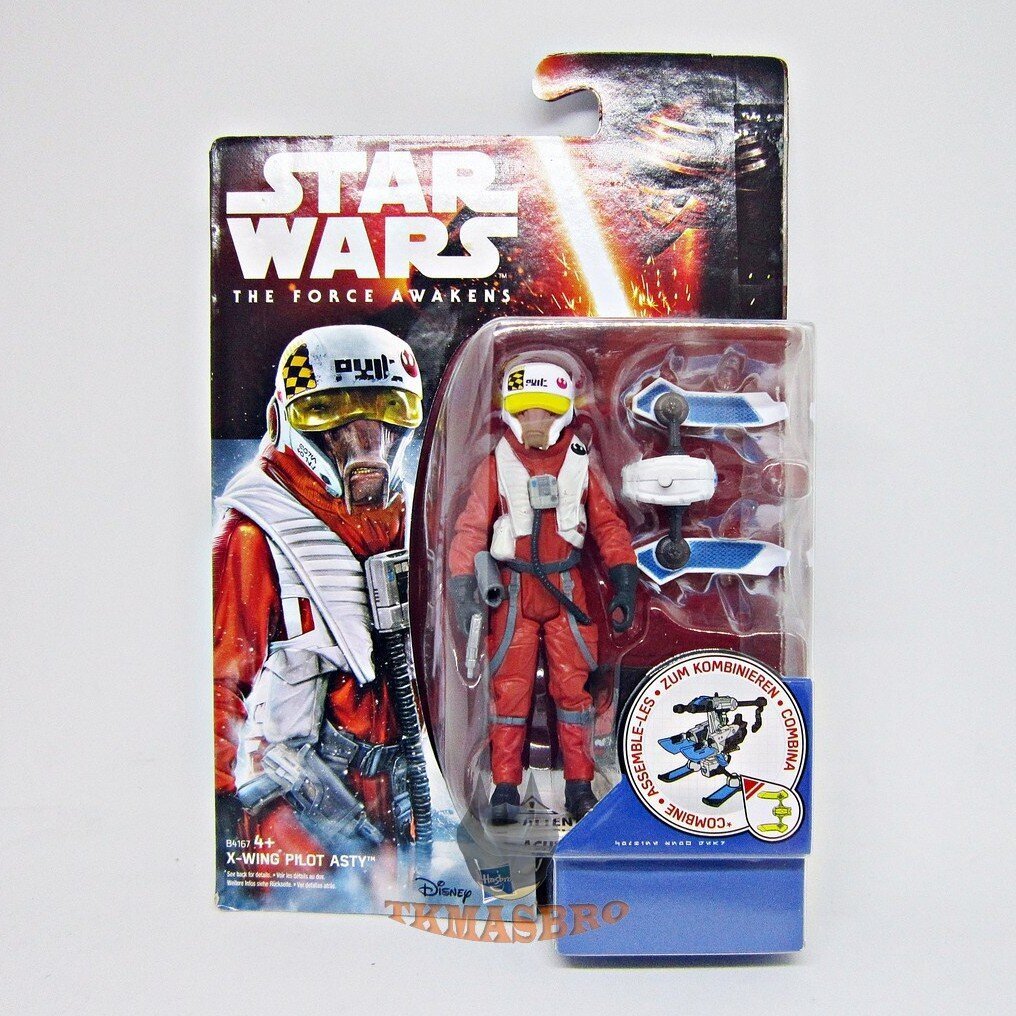 Figuur Hasbro Star Wars The Force Awakens X-Wing Pilot Asty B4167 цена и информация | Poiste mänguasjad | kaup24.ee