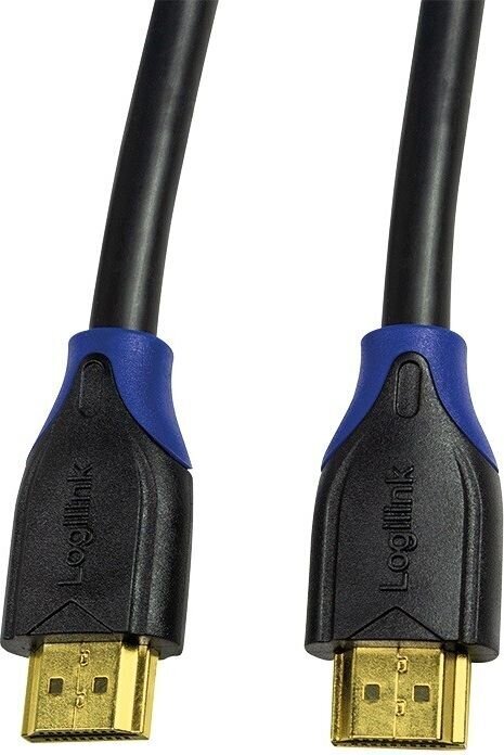 HDMI Kaabel Ethernetiga LogiLink CH0064 Must 5 m hind ja info | Kaablid ja juhtmed | kaup24.ee