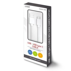 Savio CL-126, USB-C/USB-A, 1 м цена и информация | Кабели и провода | kaup24.ee