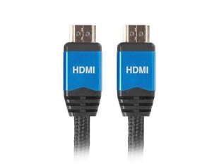 Lanberg CA-HDMI-20CU-0018-BL, 1.8 м цена и информация | Кабели и провода | kaup24.ee