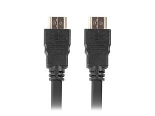 Lanberg CA-HDMI-10CC-0075-BK, 7.5 м цена и информация | Кабели и провода | kaup24.ee