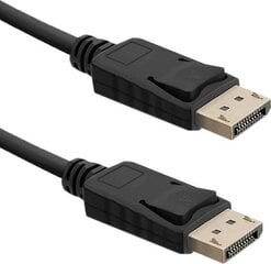 Qoltec DisplayPort v1.4 male / DisplayPort v1.4 male, 3м цена и информация | Кабели и провода | kaup24.ee