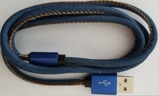 Gembird CC-USB2J-AMmBM-1M-BL hind ja info | Kaablid ja juhtmed | kaup24.ee