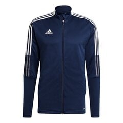 Джемпер мужской Adidas Tiro 21 Track M GH4474, синий цена и информация | Мужские толстовки | kaup24.ee