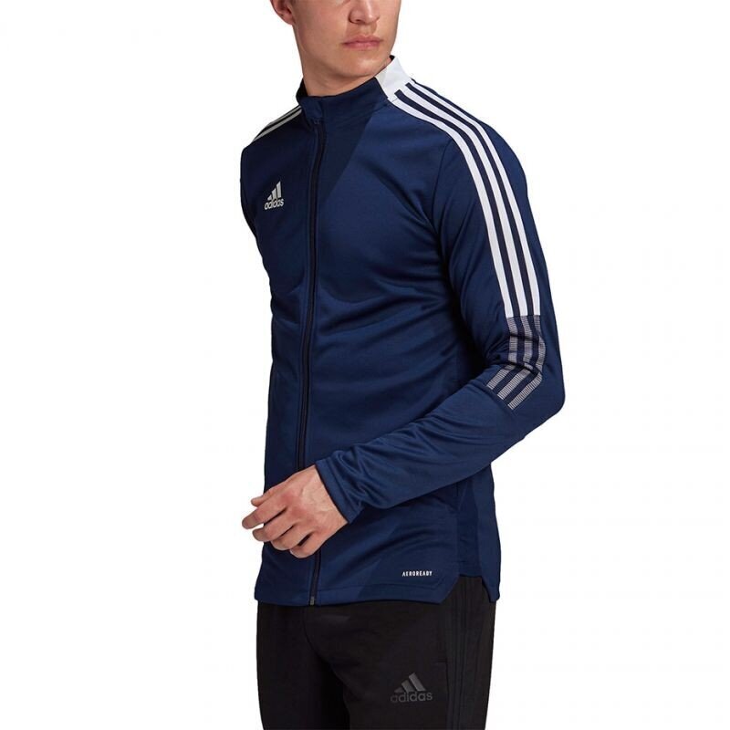 Meeste dressipluus Adidas Tiro 21 Track M GH4474, sinine цена и информация | Meeste pusad | kaup24.ee