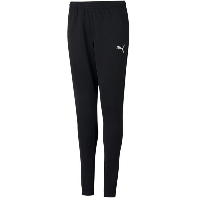 Laste dressipüksid Puma team Rise Poly Training Pants Junior 657391 03, must цена и информация | Poiste püksid | kaup24.ee