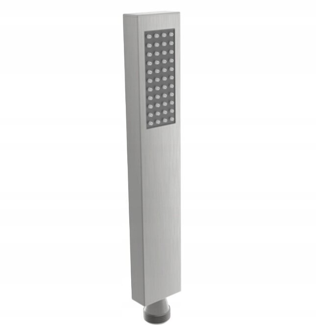 Varjatud dušikomplekt termostaadiga Mexen Cube 6in1, 25x25 cm, Graphite цена и информация | Komplektid ja dušipaneelid | kaup24.ee