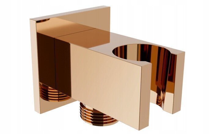 Varjatud dušikomplekt termostaadiga Mexen Cube 6in1, 30x30 cm, Rose Gold hind ja info | Komplektid ja dušipaneelid | kaup24.ee