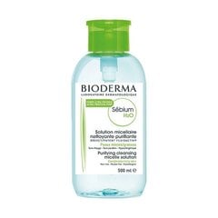 Mitsellaarne meigieemaldaja Bioderma Sebium H20, 500 ml hind ja info | Näopuhastusvahendid | kaup24.ee