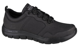 Meeste spordijalatsid Skechers Flex Advantage 2.0-What A Thrill 999298-BBK, must hind ja info | Spordi- ja vabaajajalatsid meestele | kaup24.ee