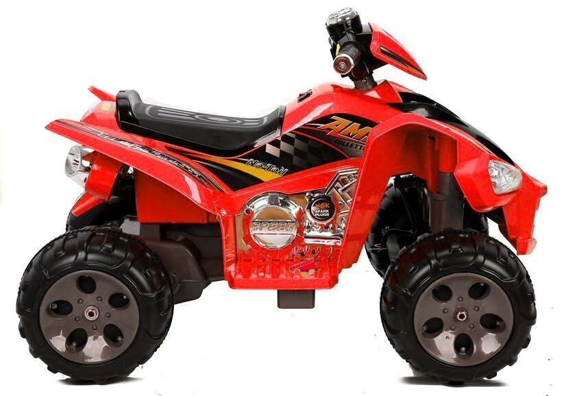 Elektriline atv lastele Quad, punane hind ja info | Laste elektriautod | kaup24.ee