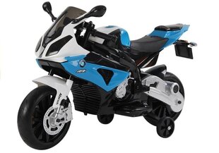 Elektriline mootorratas lastele BMW S1000RR, sinine hind ja info | Laste elektriautod | kaup24.ee