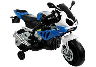 Электрический детский мотоцикл BMW S1000RR, синий цена и информация | Электромобили для детей | kaup24.ee