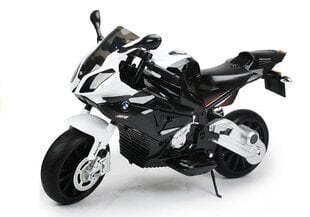 Электрический детский мотоцикл BMW S1000RR, черный цена и информация | Электромобили для детей | kaup24.ee