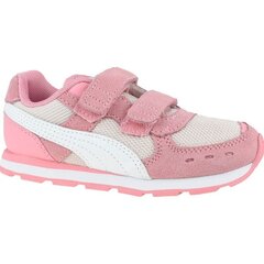 Кеды детские Puma Vista V Infants 369541-10 23, 57559, розовые цена и информация | Детская спортивная обувь | kaup24.ee