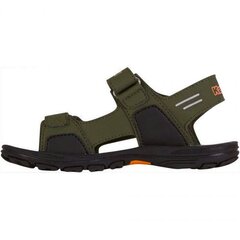 Laste sandaalid Kappa Pure T Footwear Jr 260594T 3144, roheline hind ja info | Laste sandaalid | kaup24.ee