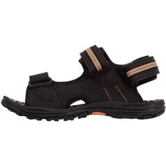 Сандалии детские Kappa Symi K Footwear Jr 260685K 1144, черные цена и информация | Детские сандали | kaup24.ee