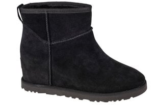 Saapad naistele UGG Classic Femme Mini 1104609-BLK цена и информация | Женские сапоги | kaup24.ee