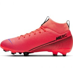 Футбольные бутсы для мальчиков Nike Mercurial Superfly 7 Academy, красные AT8120-606 цена и информация | Футбольные бутсы | kaup24.ee