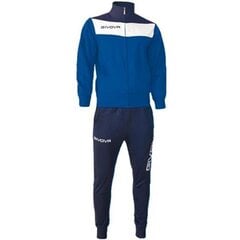Спортивный костюм мужской Givova Tuta Campo TR024 0204, синий цена и информация | Мужская спортивная одежда | kaup24.ee