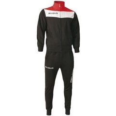 Meeste spordidress Givova Tuta Campo TR024 1012, must hind ja info | Meeste spordiriided | kaup24.ee