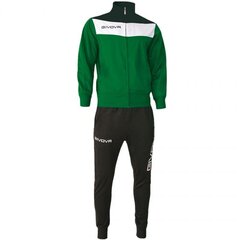 Meeste spordidress Givova Tuta Campo TR024 1310, roheline цена и информация | Мужская спортивная одежда | kaup24.ee