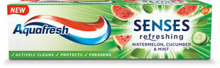 Зубная паста AQUAFRESH Watermelon, Cucumber&Mint, 75 мл цена и информация | Для ухода за зубами | kaup24.ee