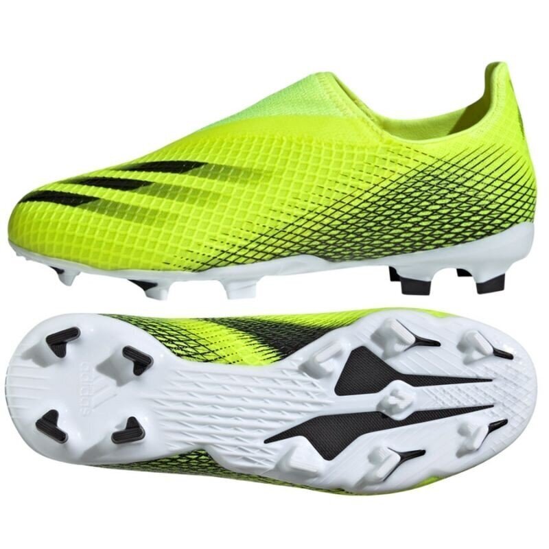 Jalgpalli puutsad Adidas X Ghosted 3 LL FG Jr FW6978 76657 hind ja info | Jalgpallijalatsid | kaup24.ee