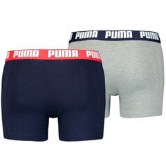 Puma Hижнее белье Basic Boxer Black Grey цена и информация | Мужские боксеры | kaup24.ee