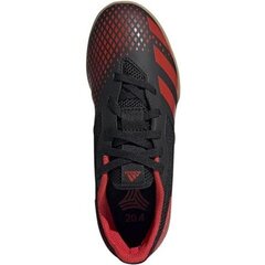 Бутсы футбольные Adidas Predator 20.4 IN Sala JR EF1979, чёрные цена и информация | Футбольные бутсы | kaup24.ee