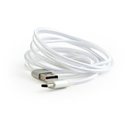 Gembird USB Type-C cable with braid and цена и информация | Кабели и провода | kaup24.ee
